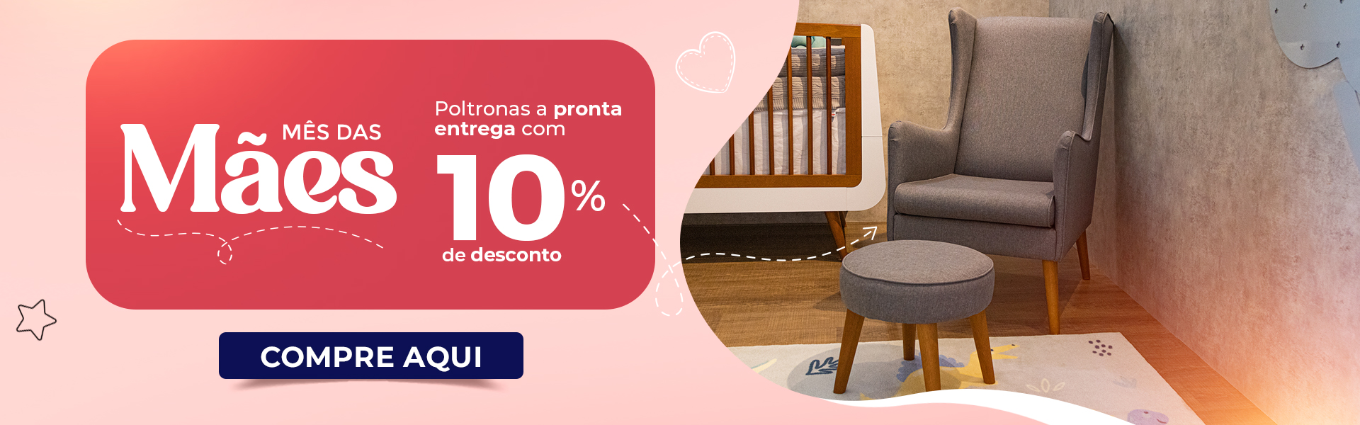 Dia das Mães Poltrona 