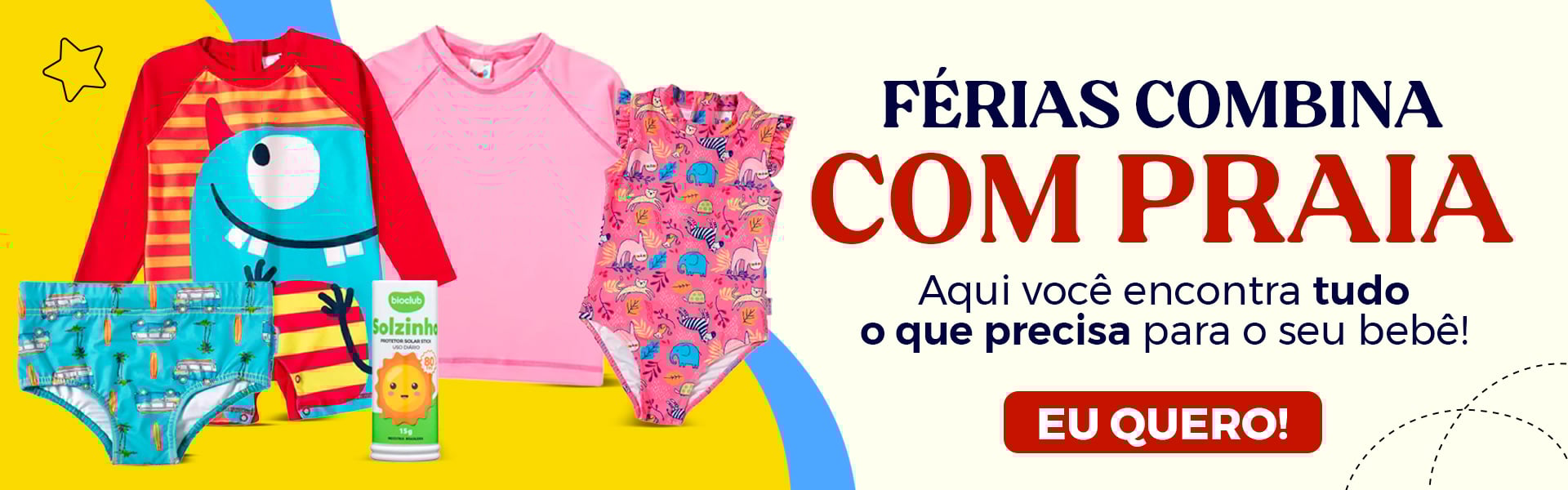 Férias combina com Praia