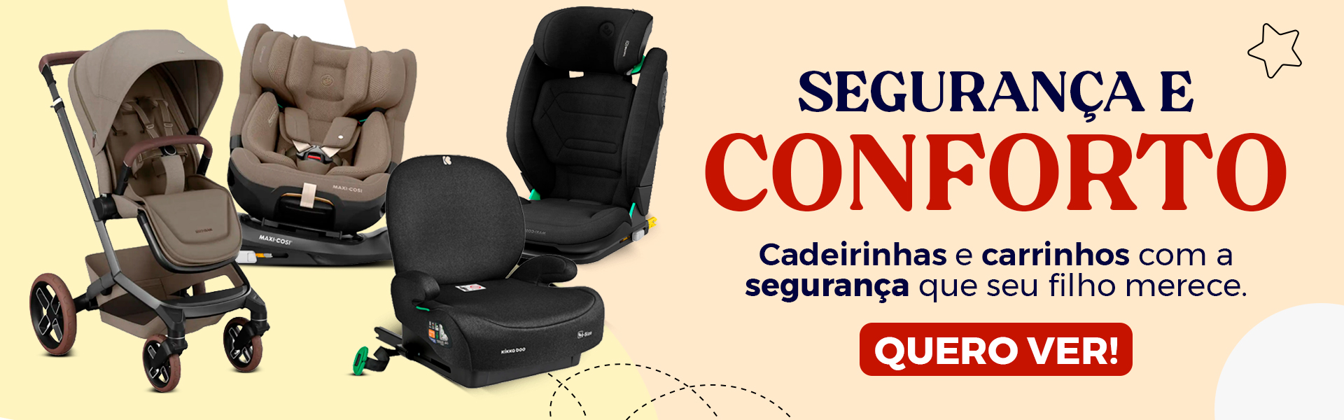 Cadeirinhas e Carrinhos 