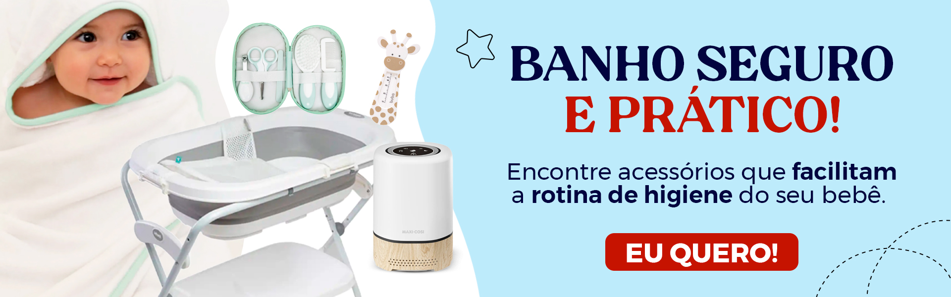 Banho Seguro e Prático