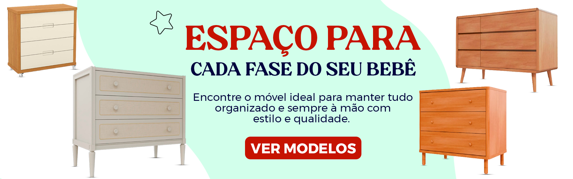 ESPAÇO PARA CADA FASE