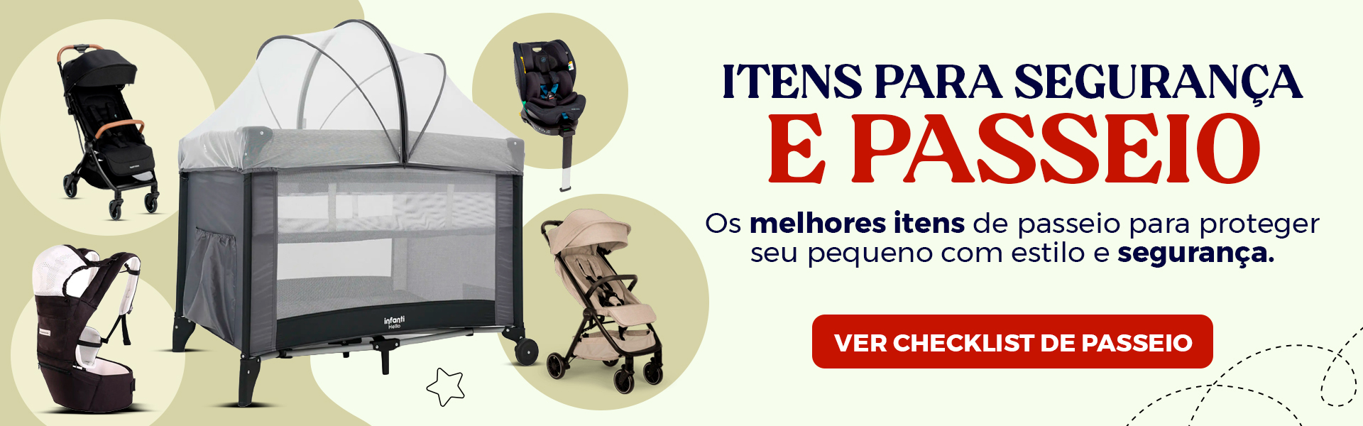 Itens para Segurança e Passeio