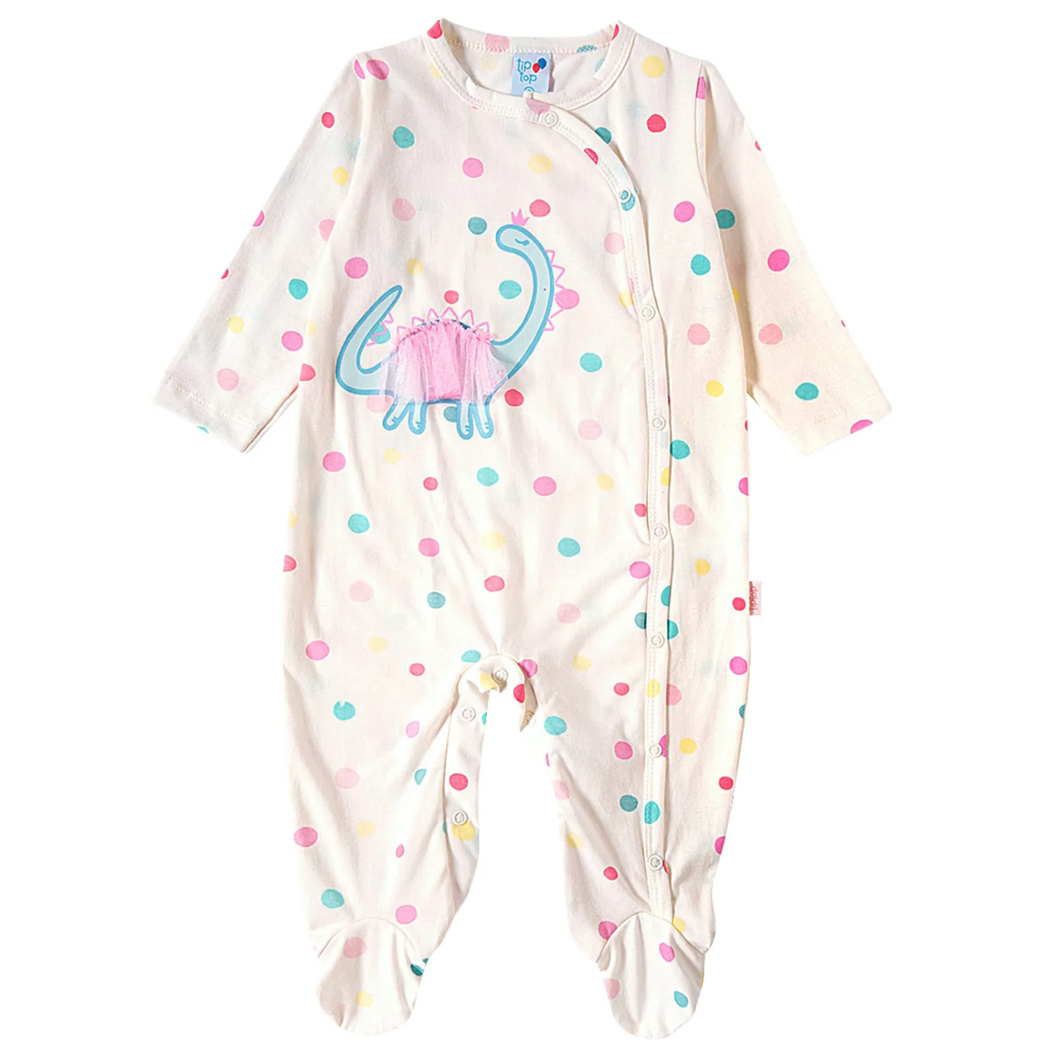 MACACÃO ML FEMININO DINA TIP TOP BABY CENTER